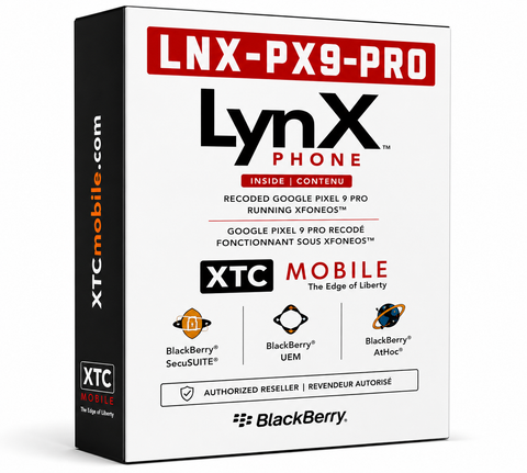 LynX Phone LNX-PX9-PRO | Secure Google Pixel 9 Pro Running XFoneOS™